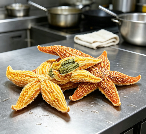 Golden Sea Star Delicacies